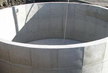 Above ground concrete tanks Victoria